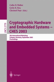 Image for Cryptographic Hardware and Embedded Systems -- CHES 2003