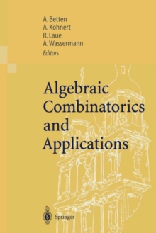 Image for Algebraic Combinatorics and Applications