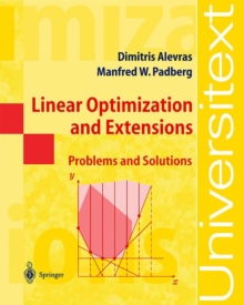 Image for Linear Optimization and Extensions : Problems and Solutions