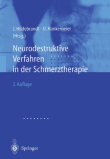 Image for Neurodestruktive Verfahren in der Schmerztherapie