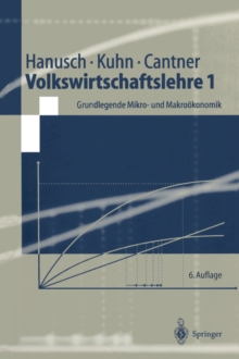 Image for Volkswirtschaftslehre 1 : Grundlegende Mikro- und Makrookonomik