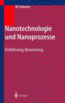 Image for Nanotechnologie Und Nanoprozesse