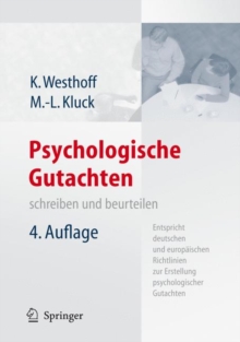 Image for Psychologische Gutachten : Schreiben Und Beurteilen