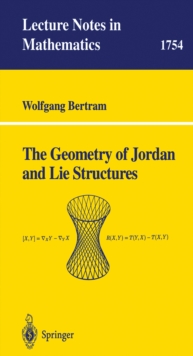Image for The geometry of Jordan and lie structures