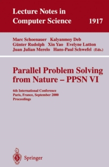 Image for Parallel Problem Solving from Nature-PPSN VI: 6th International Conference, Paris, France, September 18-20 2000 Proceedings