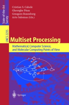 Image for Multiset processing: mathematical, computer science, and molecular computing points of view