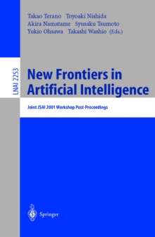 Image for New frontiers in artificial intelligence: joint JSAI 2001 workshop post-proceedings