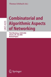 Image for Combinatorial and Algorithmic Aspects of Networking