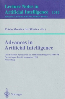 Image for Advances in artificial intelligence: 14th Brazilian Symposium on Artificial Intelligence, SBIA '98 Porto Alegre, Brazil, November 4-6, 1998 : proceedings