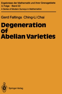 Image for Degeneration of Abelian Varieties
