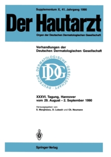 Image for Supplementum X, 41. Jahrgang 1990 Verhandlungen der Deutschen Dermatologischen Gesellschaft