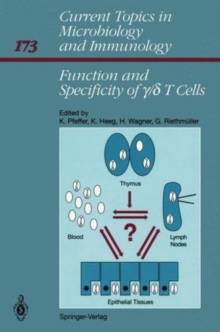 Image for Function and Specificity of Gamma/Delta T Cells
