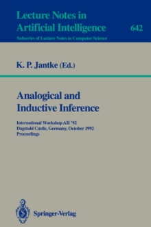 Image for Analogical and Inductive Inference