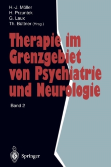 Image for Therapie im Grenzgebiet von Psychiatrie und Neurologie
