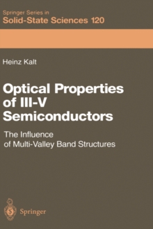 Image for Optical Properties of III–V Semiconductors