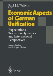 Image for Economic Aspects of German Unification : Expectations, Transition Dynamics and International Perspectives