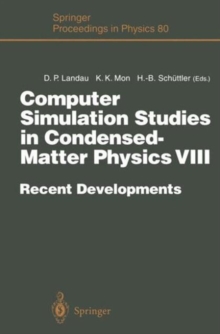 Image for Computer Simulation Studies in Condensed-Matter Physics VIII