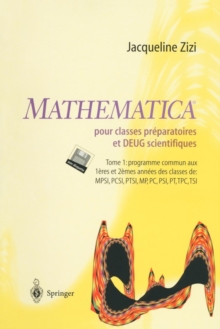 Image for Mathematica TM pour classes preparatoires et DEUG scientifiques