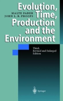 Image for Evolution, Time, Production and the Environment
