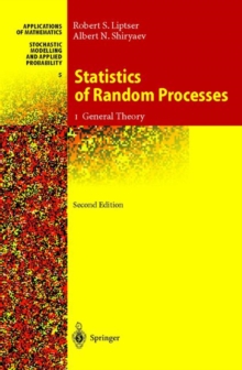 Image for Statistics of Random Processes : I. General Theory