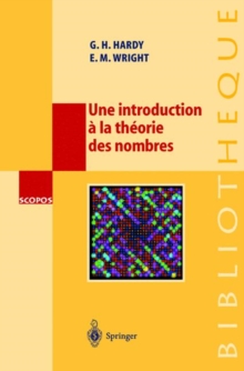 Image for Introduction A La Theorie Des Nombres