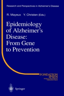 Image for Epidemiology of Alzheimer's Disease