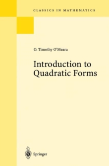 Image for Introduction to Quadratic Forms