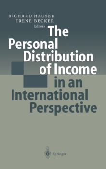 Image for The Personal Distribution of Income in an International Perspective