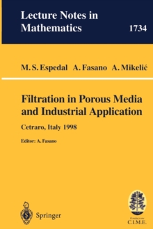Image for Filtration in Porous Media and Industrial Application