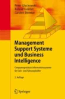 Image for Management Support Systeme: Computergestutzte Informationssysteme fur Fuhrungskrafte und Entscheidungstrager