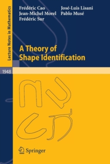 Image for A Theory of Shape Identification