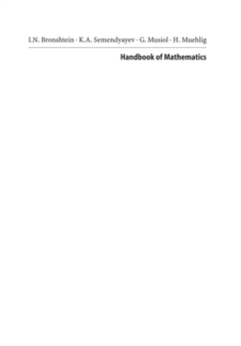 Image for Handbook of Mathematics