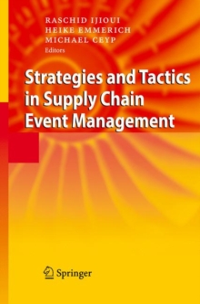 Image for Strategies and Tactics in Supply Chain Event Management