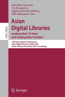 Image for Asian Digital Libraries. Looking Back 10 Years and Forging New Frontiers