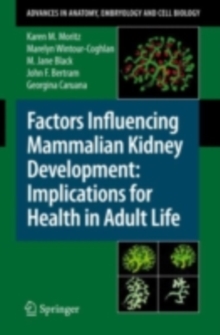 Image for Factors influencing mammalian kidney development: implications for health in adult life