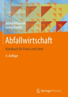 Image for Abfallwirtschaft: Handbuch fur Praxis und Lehre