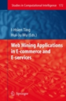 Image for Web mining applications in e-commerce and e-services
