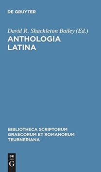 Image for Anthologia Latina, Pars I: Ca CB