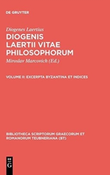 Image for Vitarum Philosophorum Libri, CB