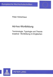 Ad-hoc-Wortbildung