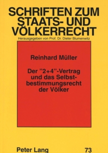 Image for Der «2+4»-Vertrag Und Das Selbstbestimmungsrecht Der Voelker