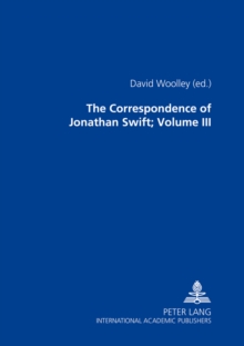 Image for The Correspondence of Jonathan Swift, D. D.