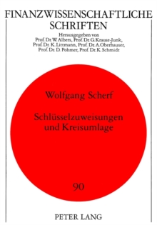 Image for Schluesselzuweisungen Und Kreisumlage