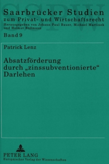 Absatzfoerderung durch Â«zinssubventionierteÂ» Darlehen
