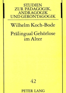 Image for Praelingual Gehoerlose im Alter