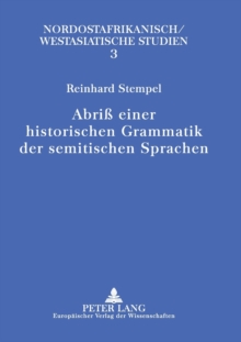 Abri einer historischen Grammatik der semitischen Sprachen