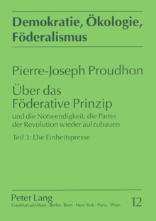 Image for Ueber Das Foederative Prinzip