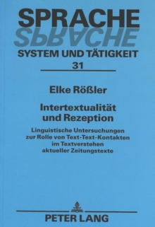 Intertextualitaet und Rezeption