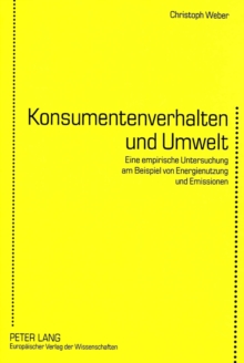 Konsumentenverhalten und Umwelt