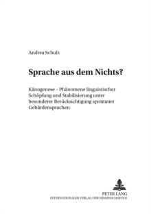 Sprache aus dem Nichts?